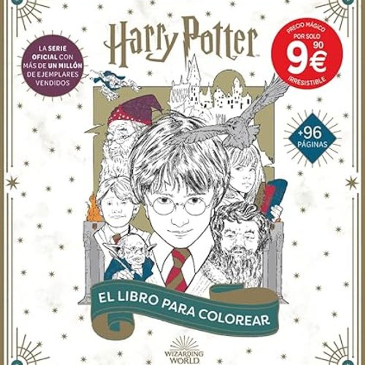 ANTARTICA LIBROS - Harry PotterEl Libro Oficial Para Colorear