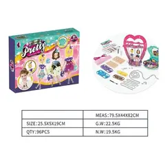 GENERICO - Caja juguete accesorios belleza para niña