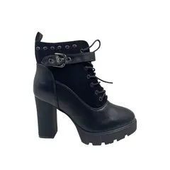 HERIEL - Botin Negro Taco Mujer