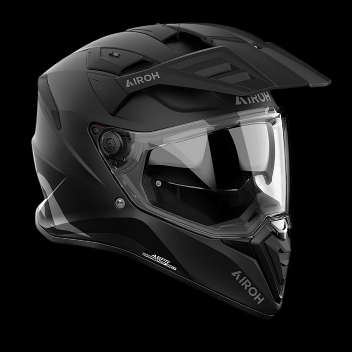 AIROH - Casco para moto Airoh Bandit Negro Mate_.