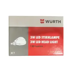 WURTH - Lampara Frontal de Cabeza 120 Lumen