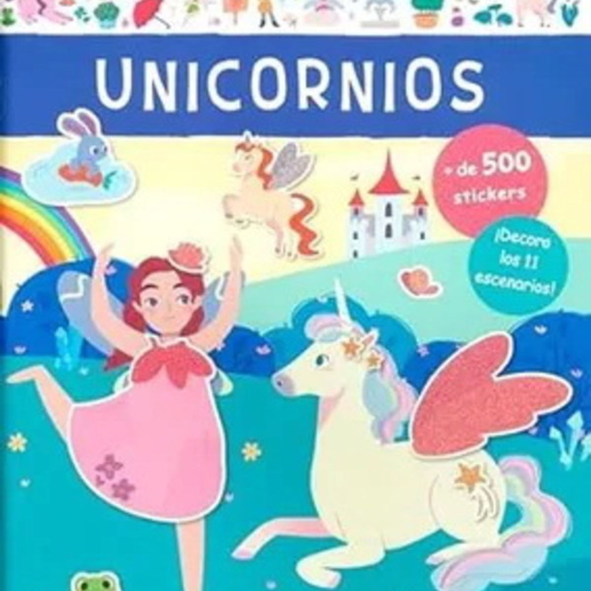 ANTARTICA LIBROS - Unicornios Stickers Creativos