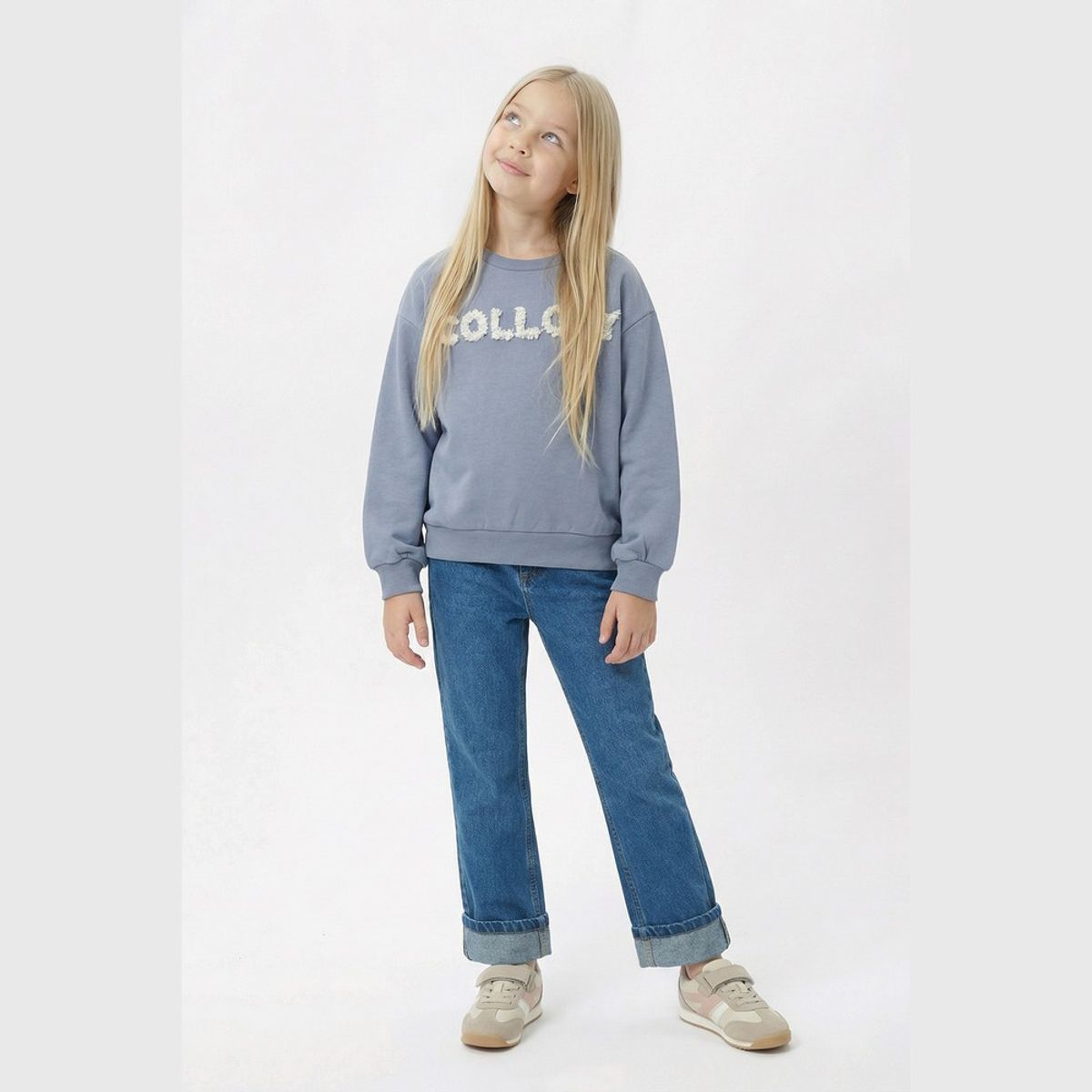 COLLOKY - Polerón Celeste Niña 7508