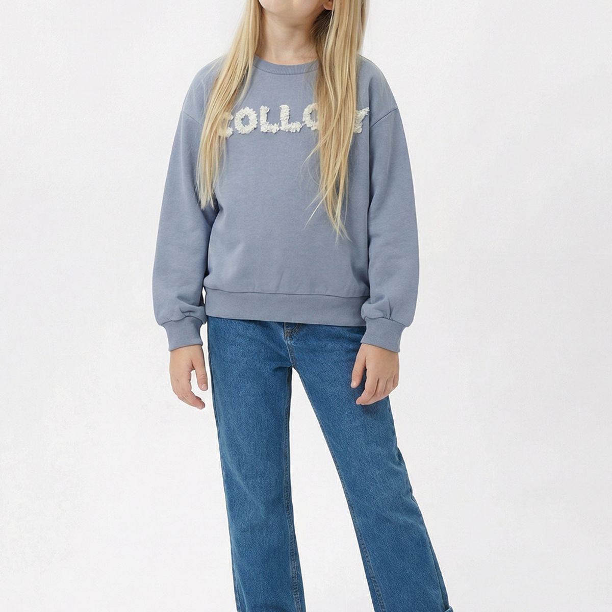 COLLOKY - Polerón Celeste Niña 7508
