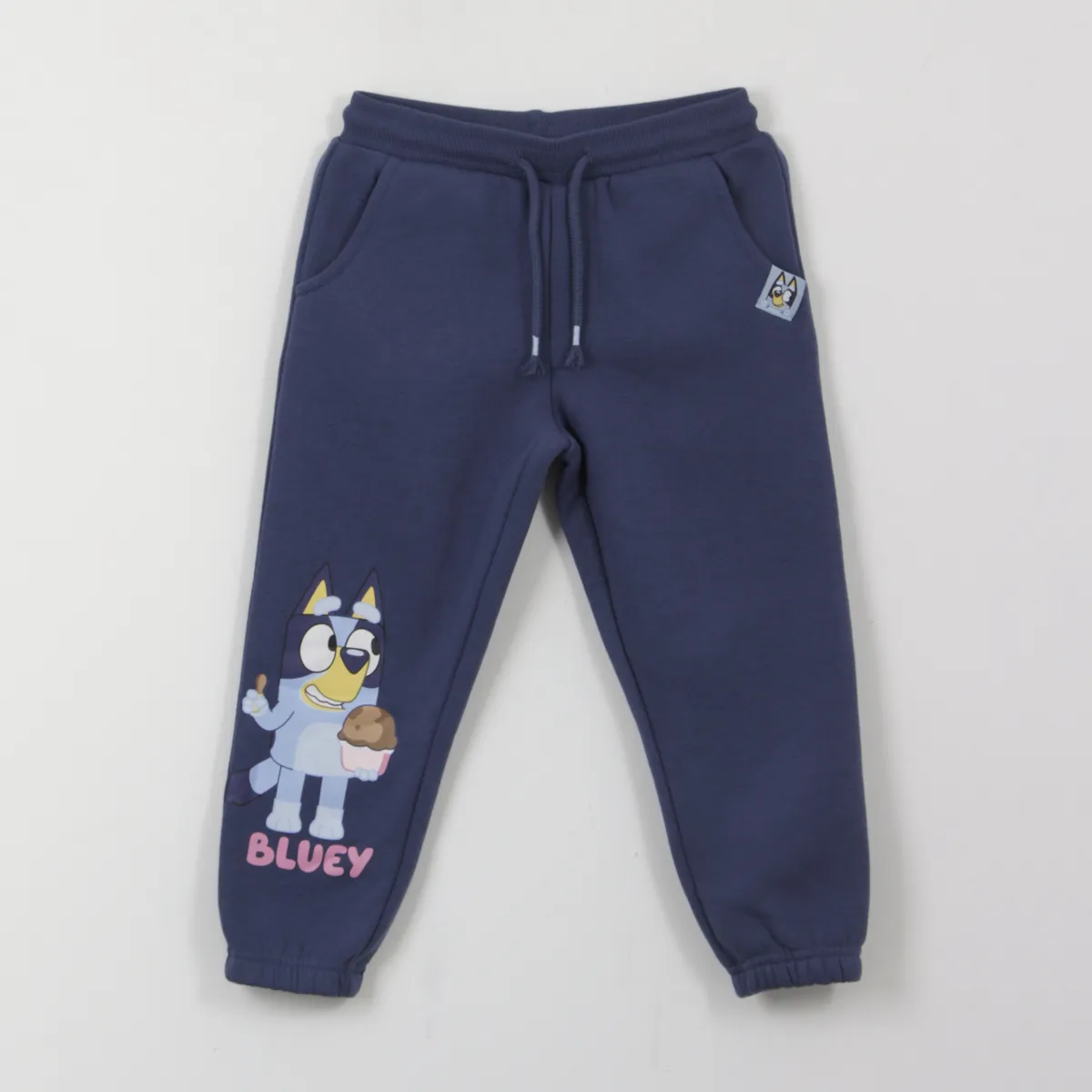 BLUEY - Pantalón de Buzo Niña Azul Personaje Bluey
