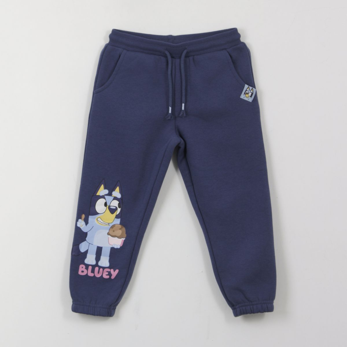 BLUEY - Pantalón de Buzo Niña Azul Personaje Bluey