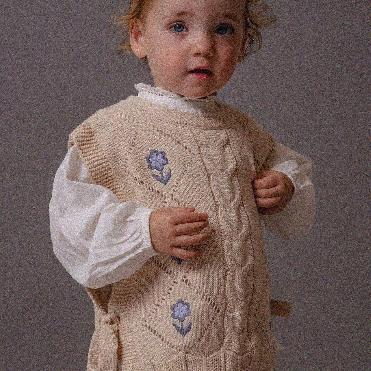 COLLOKY - Sweater Beige Niña 7525