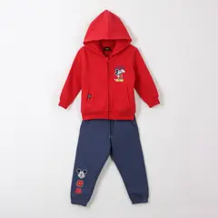 DISNEY - Conjunto Buzo Niño Rojo Mickey Mouse
