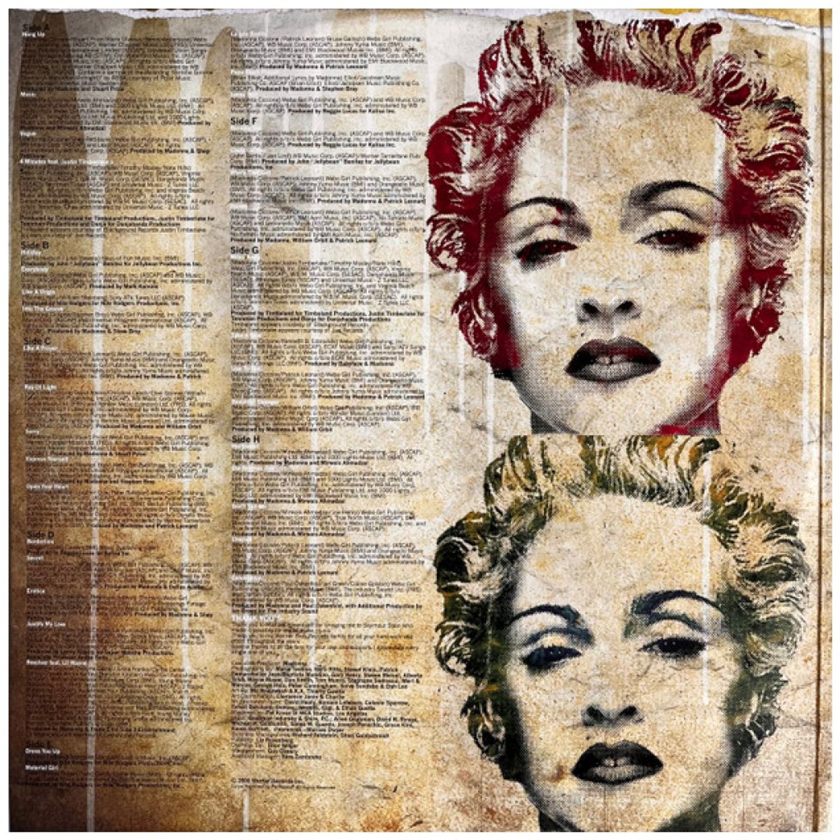 HITWAY MUSIC - MADONNA  - CELEBRATION THE ULTIMATE HITS COLLECTION 4LP - VINILO