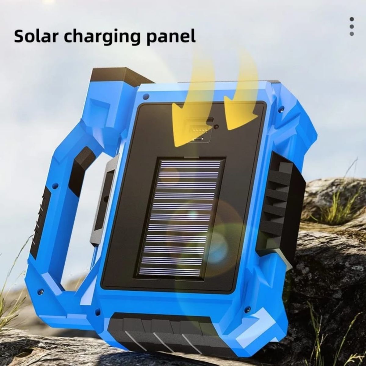 IRM - Linterna Solar Portátil Multifuncional 30W
