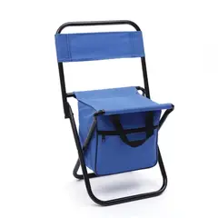 GENERICO - Silla Plegable Camping Con Cooler Térmico Pesca Outdoor