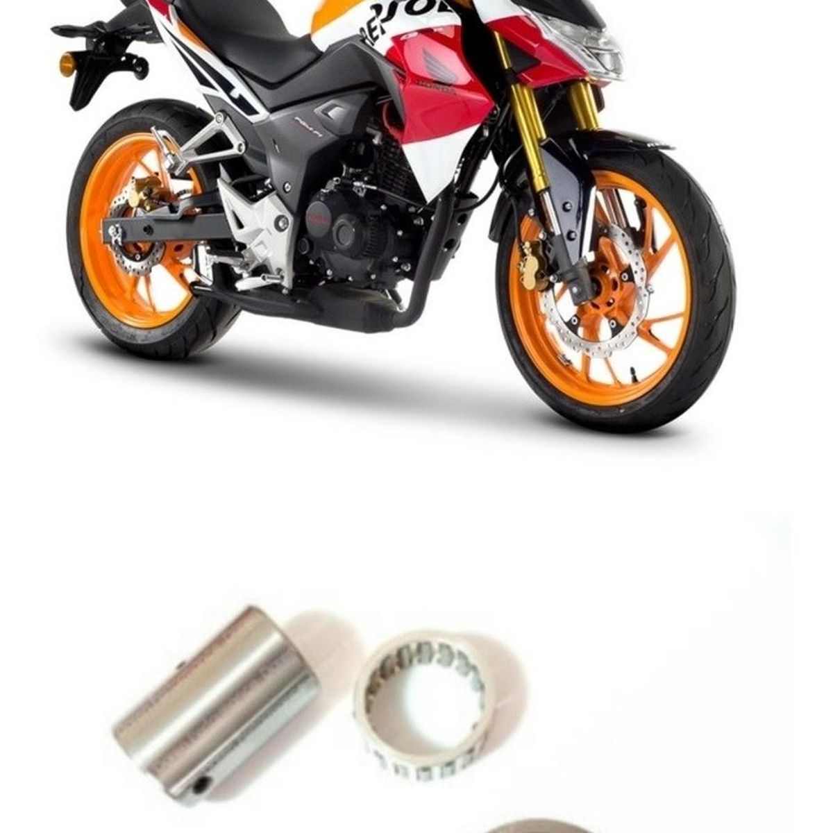 GENERICO - Biela Para Moto Honda Cb190r  Nx 190  Xr 190 Japonesa