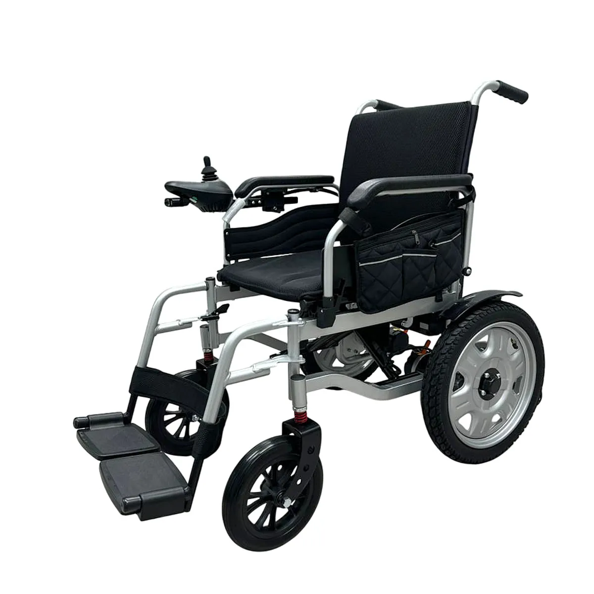 MEDICALTEC - Silla de Ruedas Eléctrica TEW002B+ con Control Remoto Externo