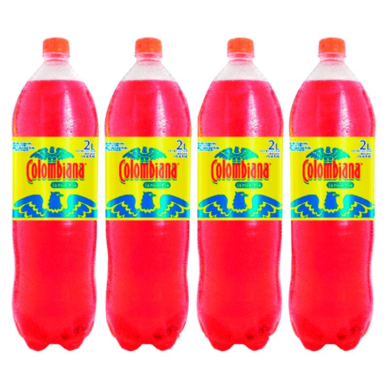 POSTOBON - Pack 4 Un. Bebida Postobon Colombiana 2 Lts