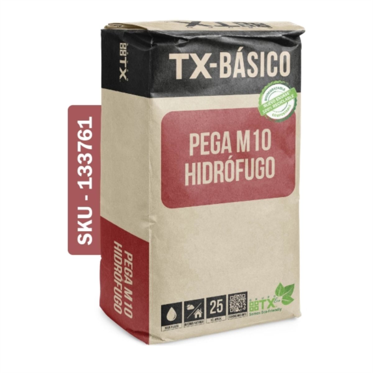 TX - Mortero pega M-10 saco 25kg