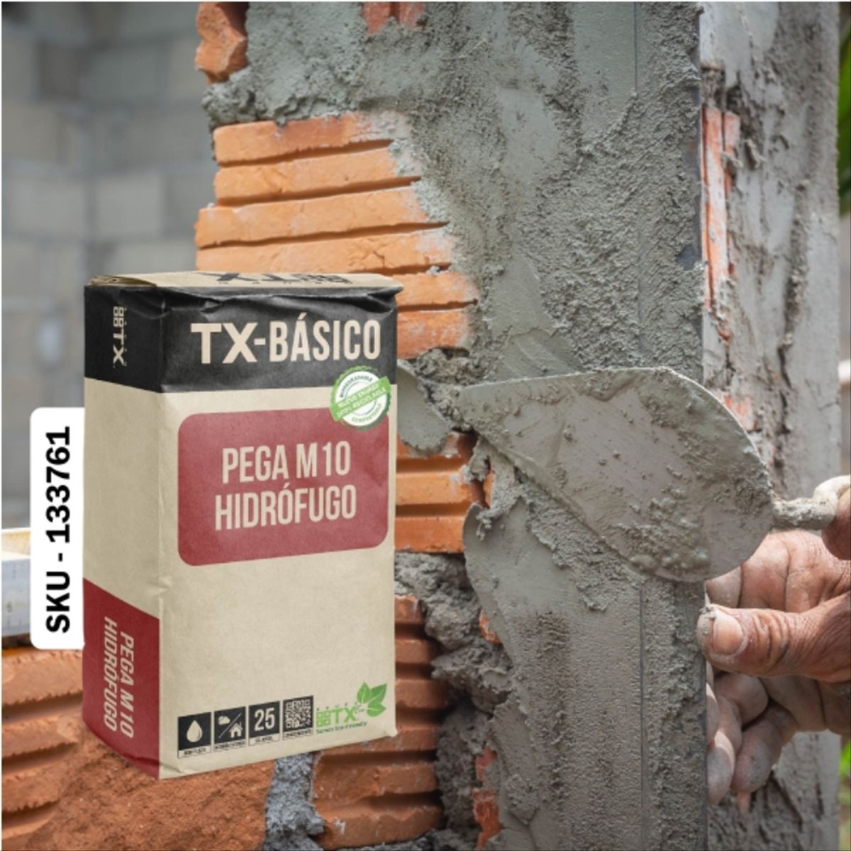 TX - Mortero pega M-10 saco 25kg