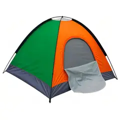 GENERICO - CARPAS PARA CAMPING 2PERSONAS DOBLE CAPA IMPERMEABLE