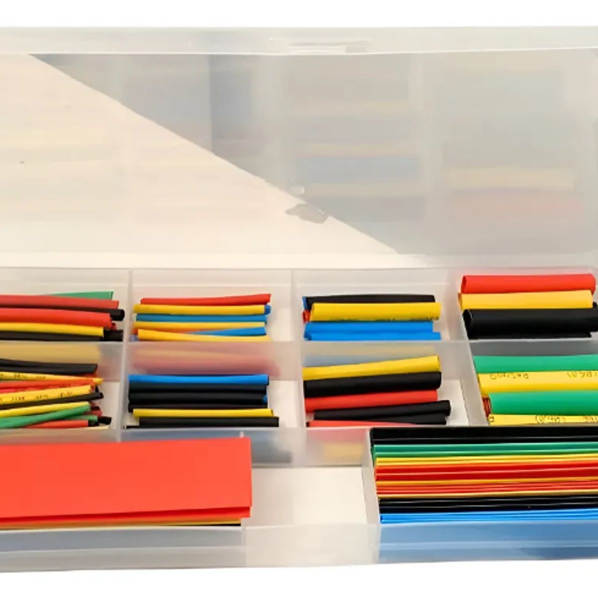 GENERICO - Kit Tubos Termocontraible Termo Encogibles 350 Pcs