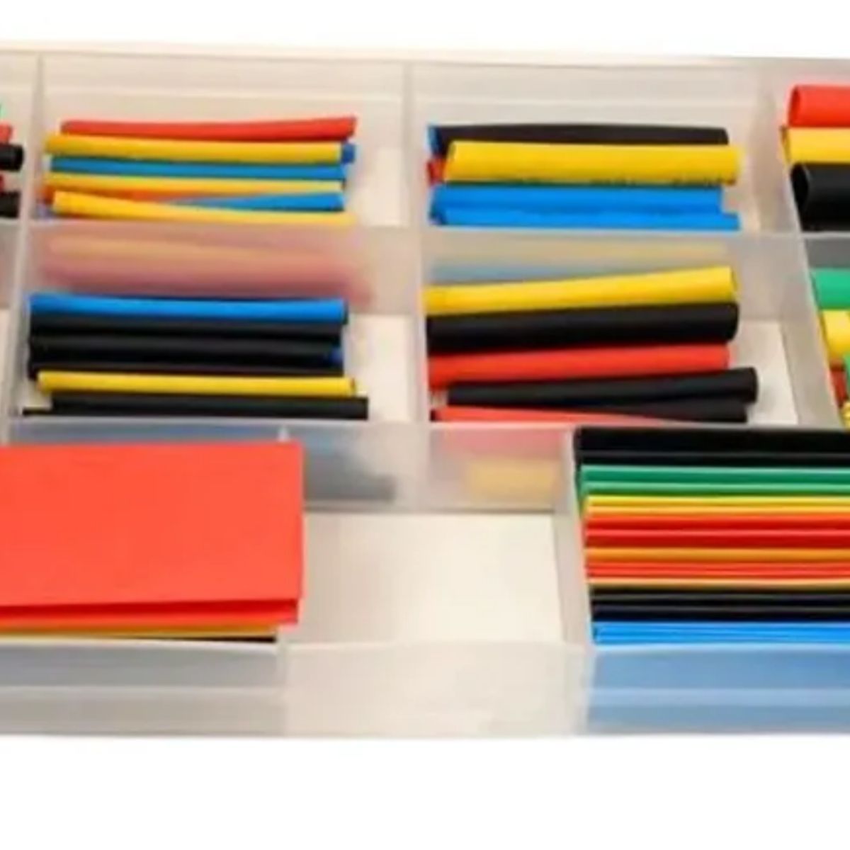 GENERICO - Kit Tubos Termocontraible Termo Encogibles 350 Pcs