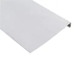 DVP - Tapacan vinyl siding blanco 38x020mt