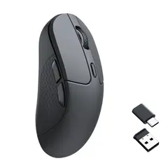 BANANA TIENDA - Mouse Inalámbrico Gamer Keychron M3 24ghz Bluetooth Negro