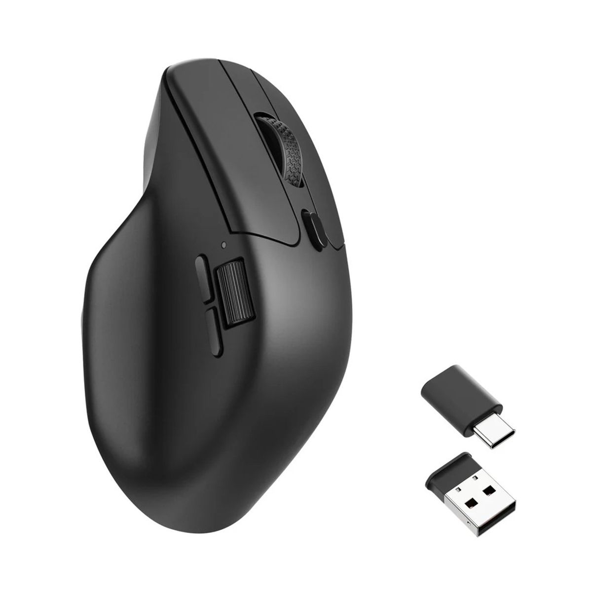BANANA TIENDA - Mouse Inalámbrico Ergonómico Keychron M6 24ghz Bluetooth Negro