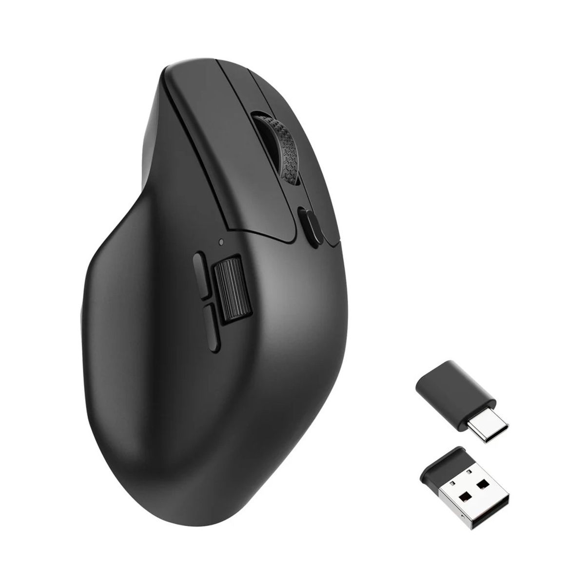 BANANA TIENDA - Mouse Inalámbrico Ergonómico Keychron M6 24ghz Bluetooth Negro