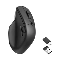 BANANA TIENDA - Mouse Inalámbrico Ergonómico Keychron M6 24ghz Bluetooth Negro