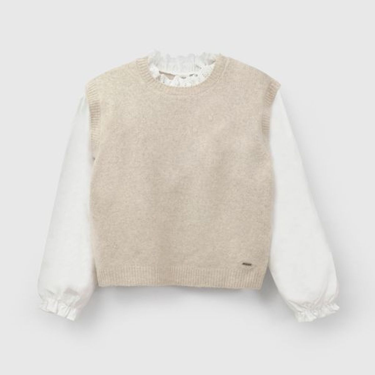 COLLOKY - Sweater Beige Niña 7523