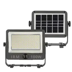 IRM - Foco Reflector Solar 100W Luz Fría y Cálida