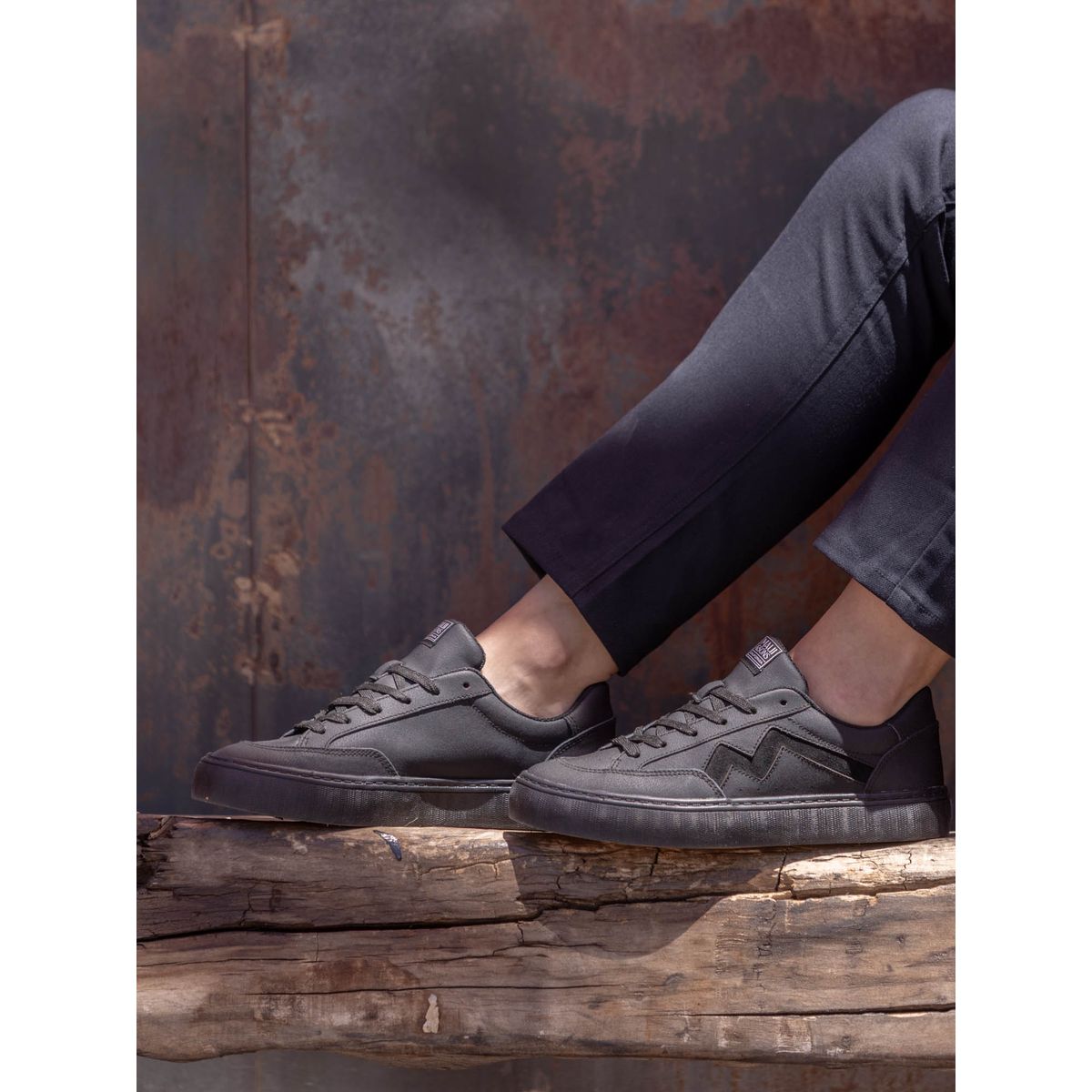 MAUI AND SONS - Zapatilla Escolar Coast Negro Mujer Maui and Sons