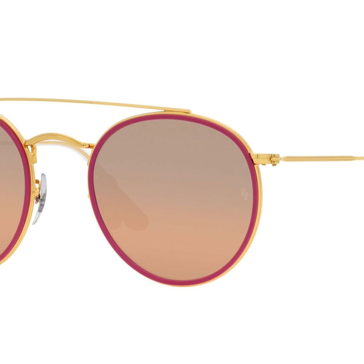 RAY BAN - Ray-Ban Round Double Bridge RB3647N RB3647N 92373E 51