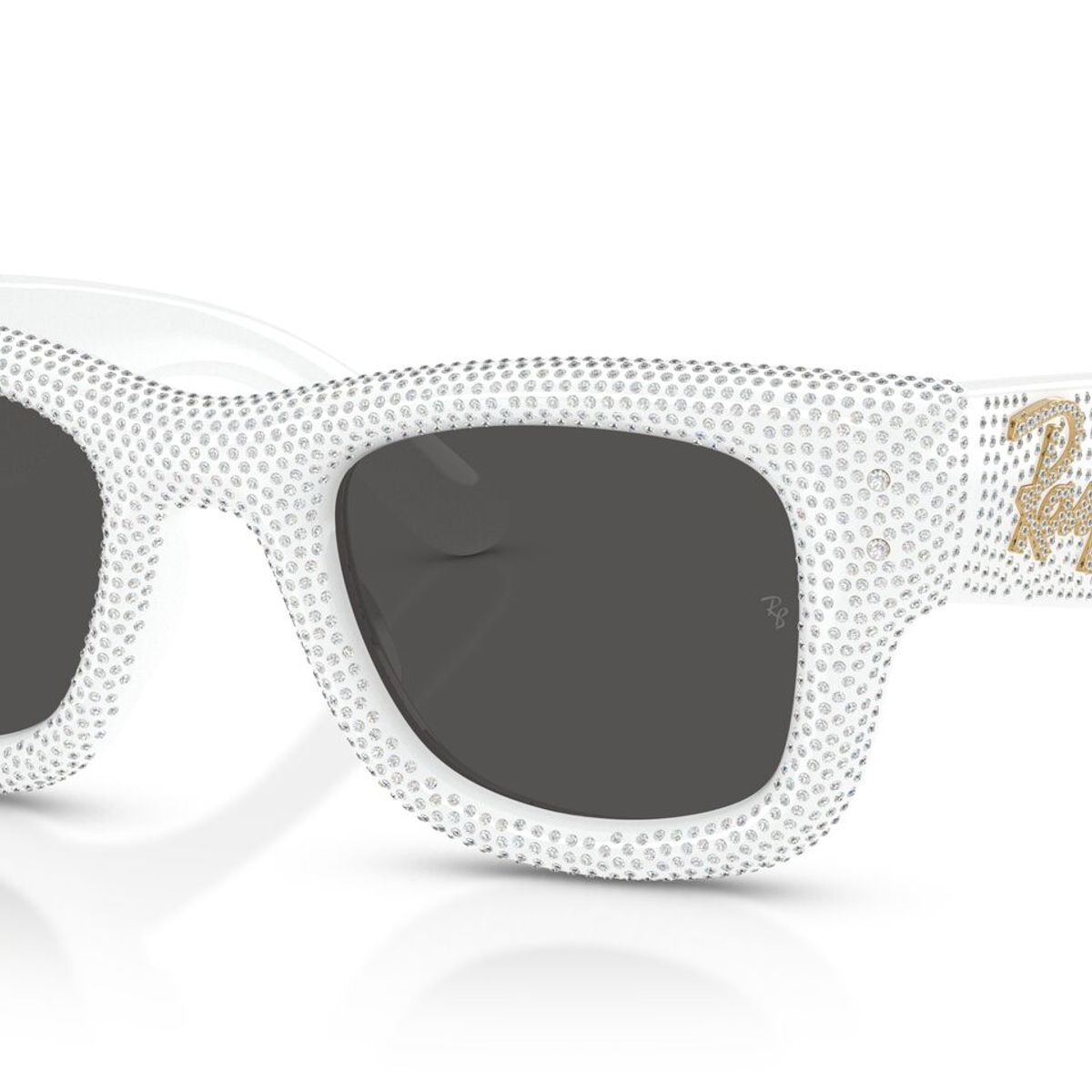 RAY BAN - Ray-Ban Wayfarer Puffer Crystal Pavé RB4940BP 686687 47