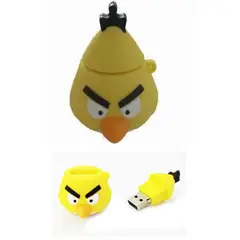 GENERICO - Pen Drive 4GB para Angry Birds 3D Amarillo