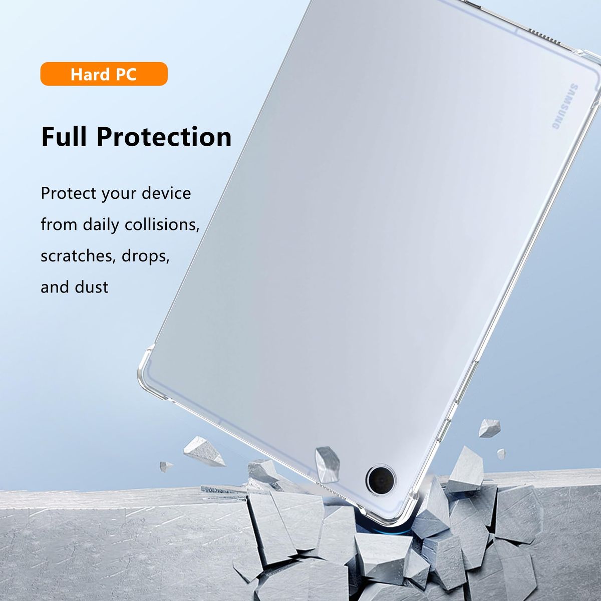 GENERICO - Carcasa Transparente Para Samsung Tab A11 Plus de 11