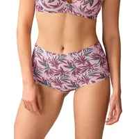 Bóxer efecto invisible tiro alto 092064 Estampado Hojas