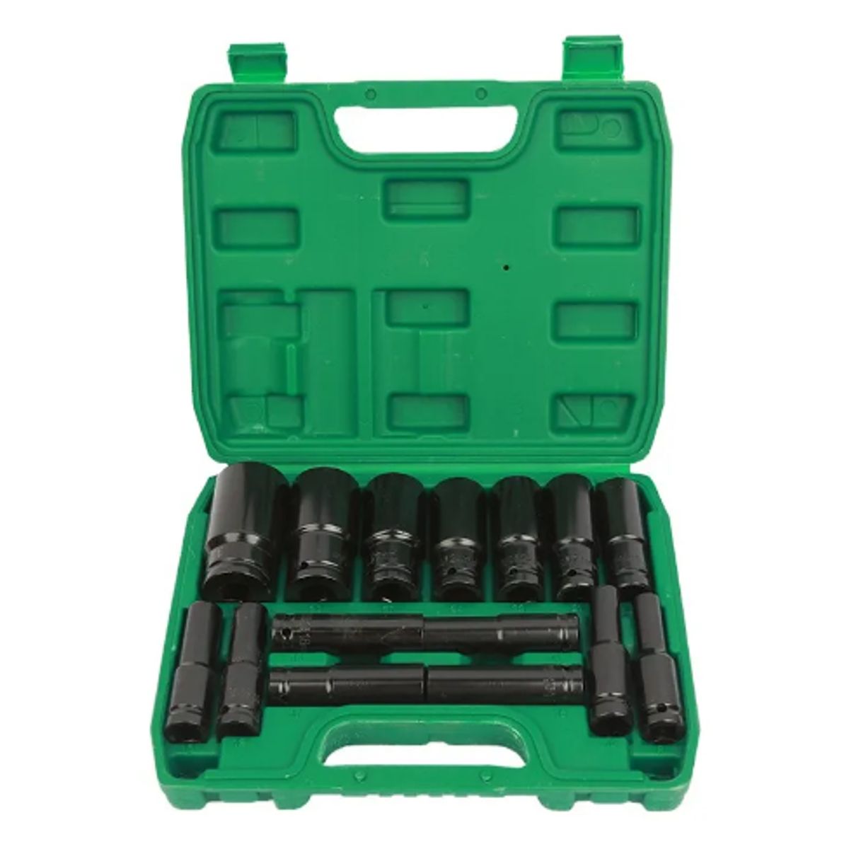 GENERICO - Juego Dados Largos De Impacto 8-32 Mm 15 Piezas