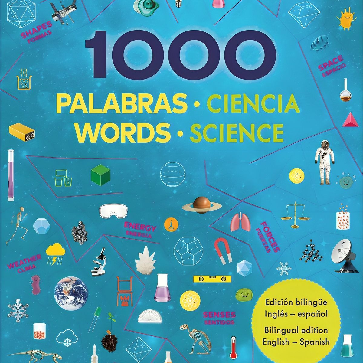 TOP10BOOKS - LIBRO 1000 Palabras Ciencia (ed. bilingüe) - 1000 Palabras Ciencia (ed.