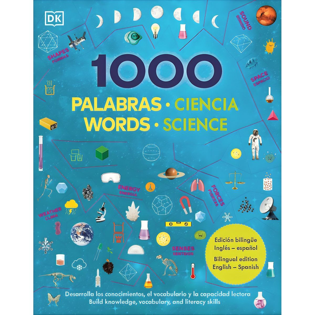 TOP10BOOKS - LIBRO 1000 Palabras Ciencia (ed. bilingüe) - 1000 Palabras Ciencia (ed.