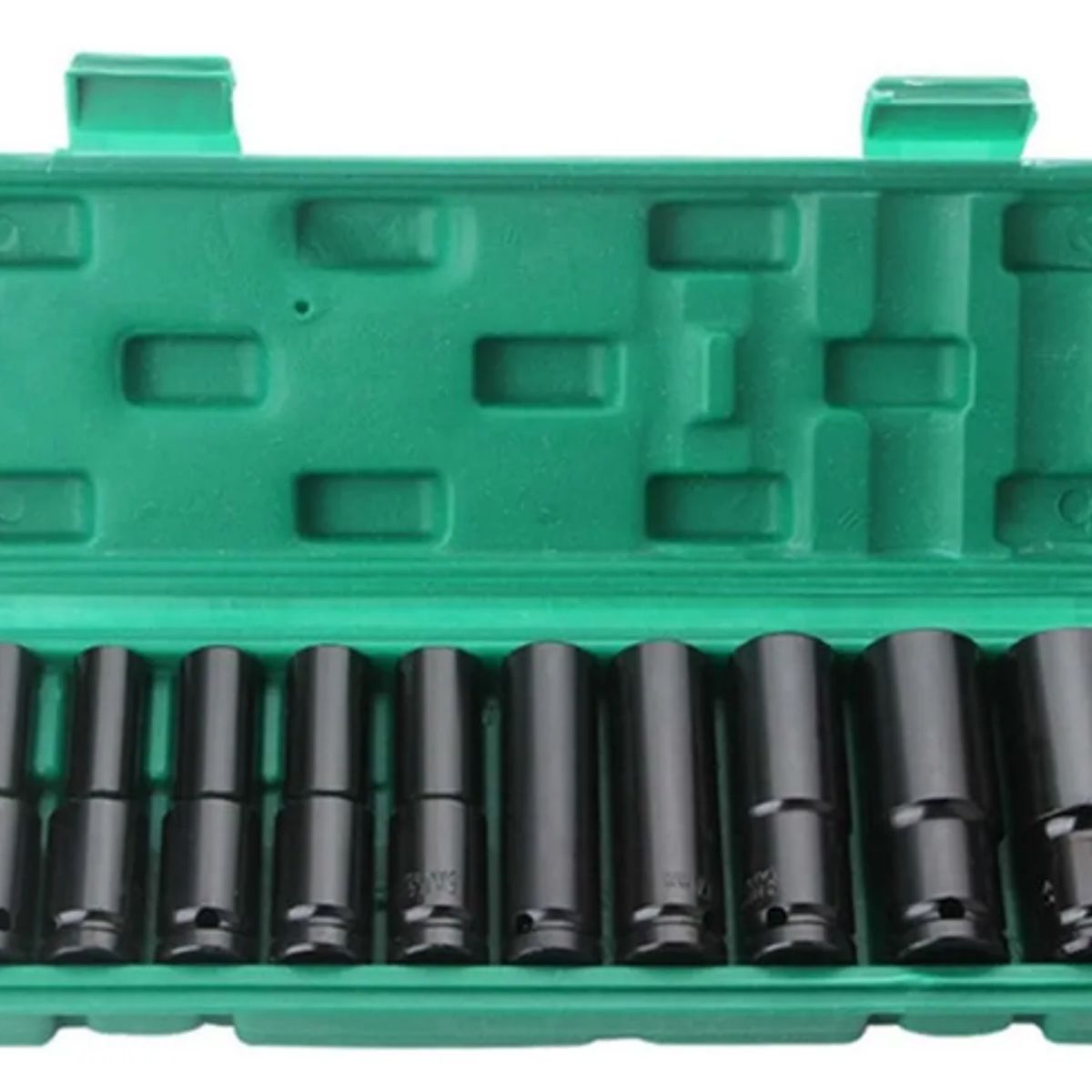 GENERICO - Juego Dados Largos De Impacto 8-24 Mm 10 Piezas