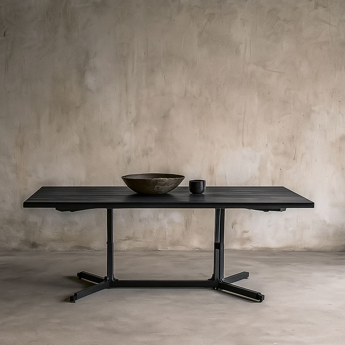 MILK - Mesa Comedor Libia Negra