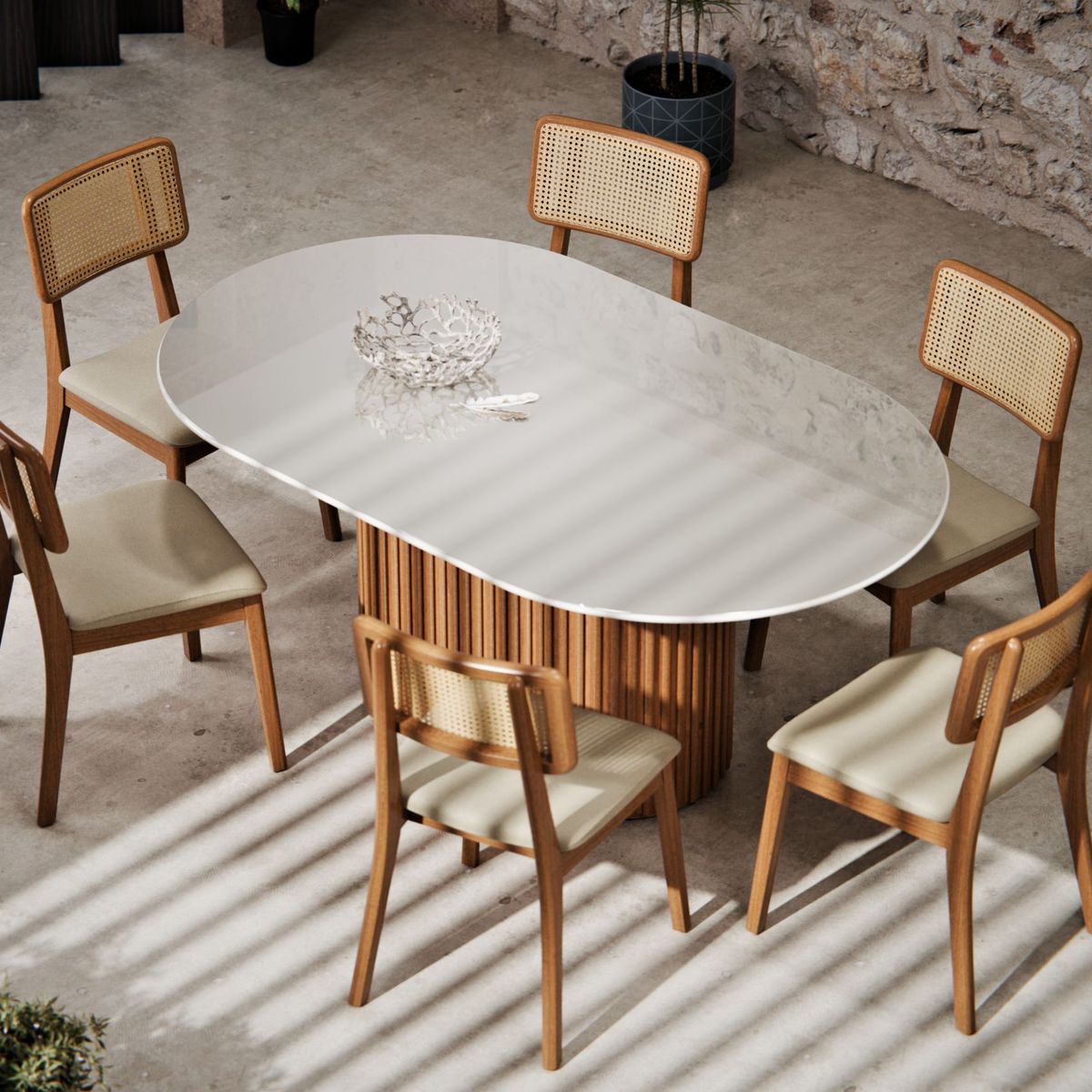 MILK - Mesa De Comedor Ciccio