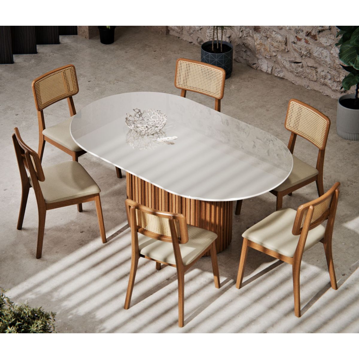 MILK - Mesa De Comedor Ciccio