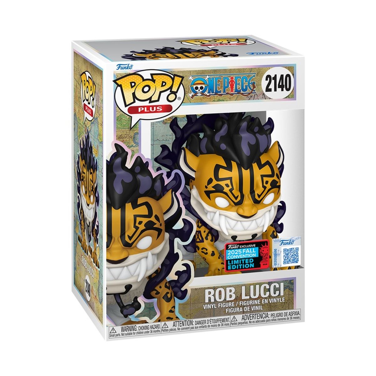 FUNKO - Funko Pop One Piece – Rob Lucci 2140 + Protector