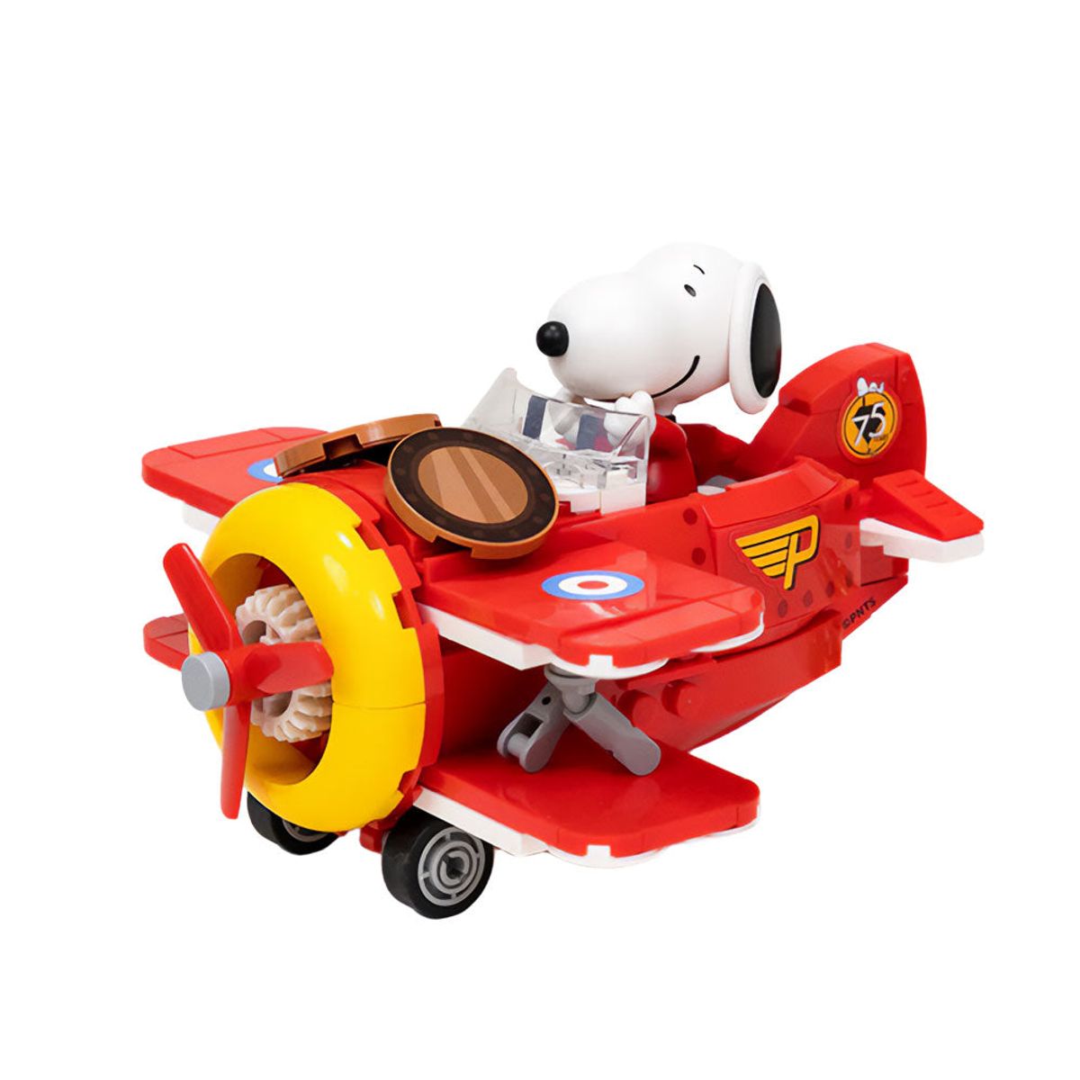 PANTASY - ️ Snoopy Aviador en Biplano – Puzzle de Construcción Pantasy 86905