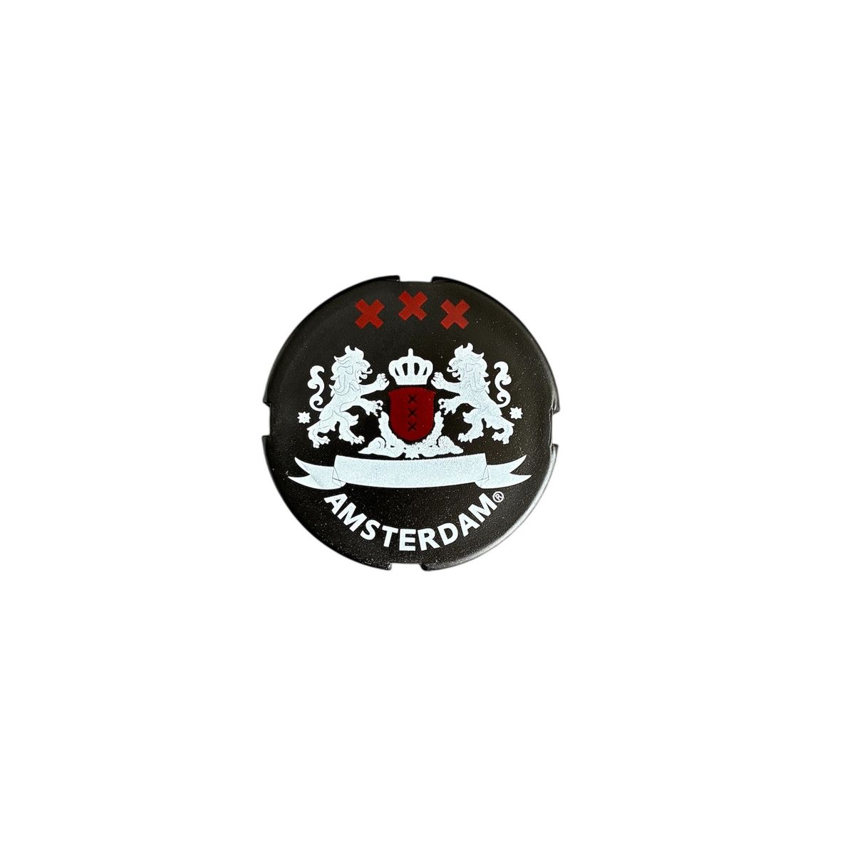 GENERICO - Moledor contenedor 3 piezas color Negro