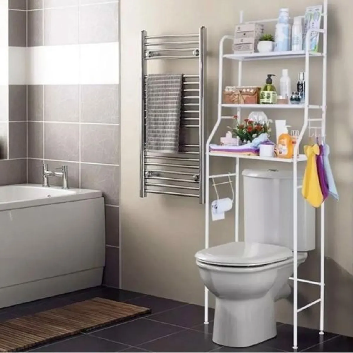 GENERICO - Estante Organizador Para Baño Resistente