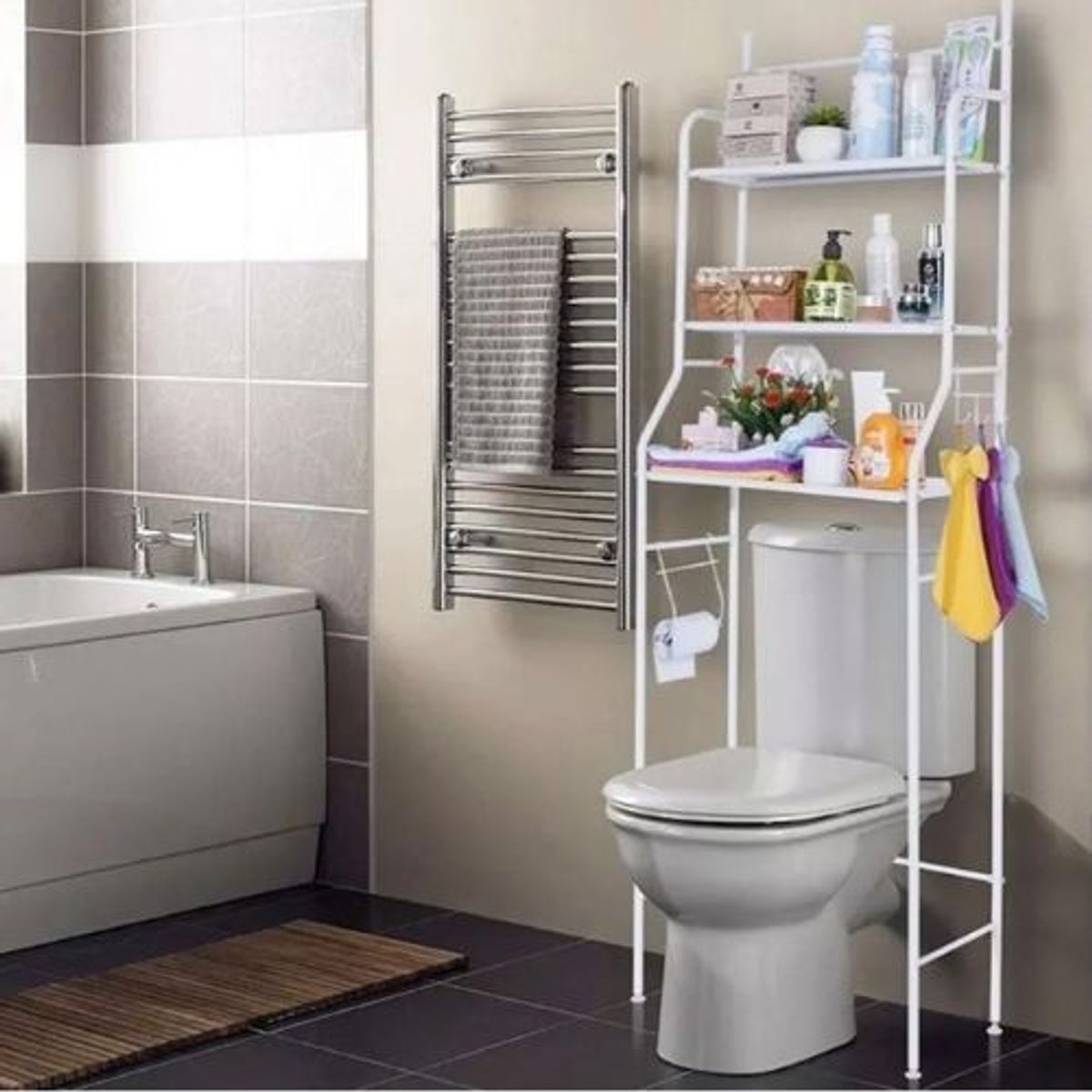 GENERICO - Estante Organizador Para Baño Resistente