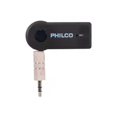 PHILCO - Transmisor Bluetooth Fm Jack 3.5 Recargable BT100