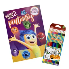 VERTICE - Pack libro colorear Intensamente 2 + lápices de colores